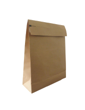 4 Paper bags with envelope flap